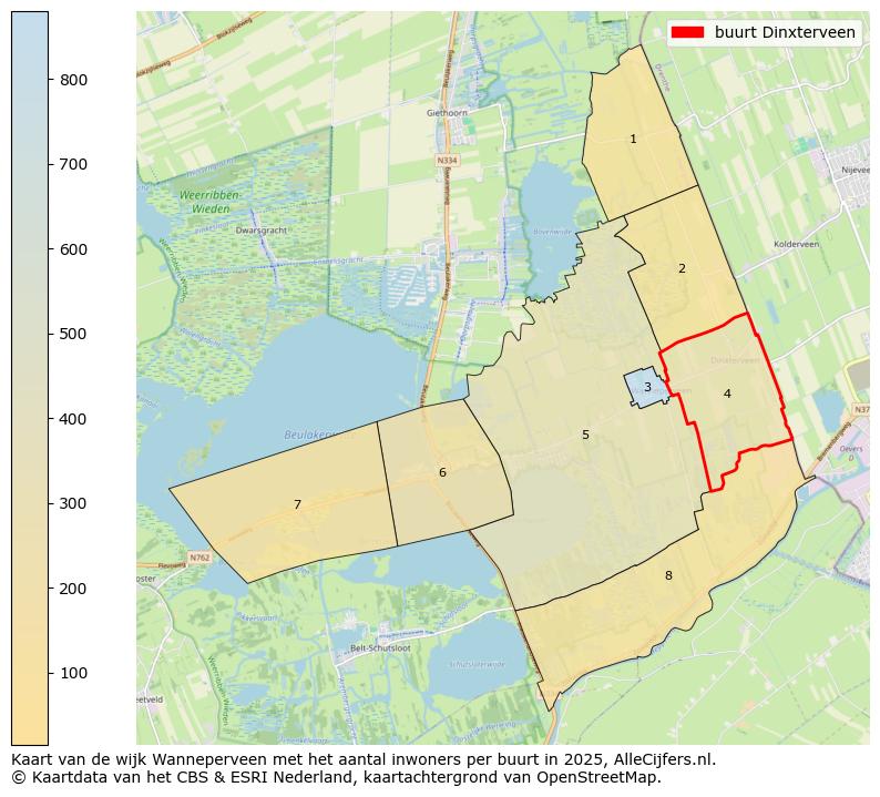 Afbeelding van de buurt Dinxterveen op de kaart.