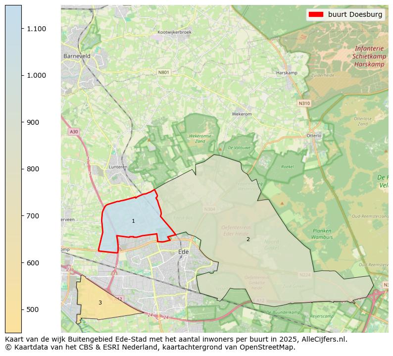 Afbeelding van de buurt Doesburg op de kaart.