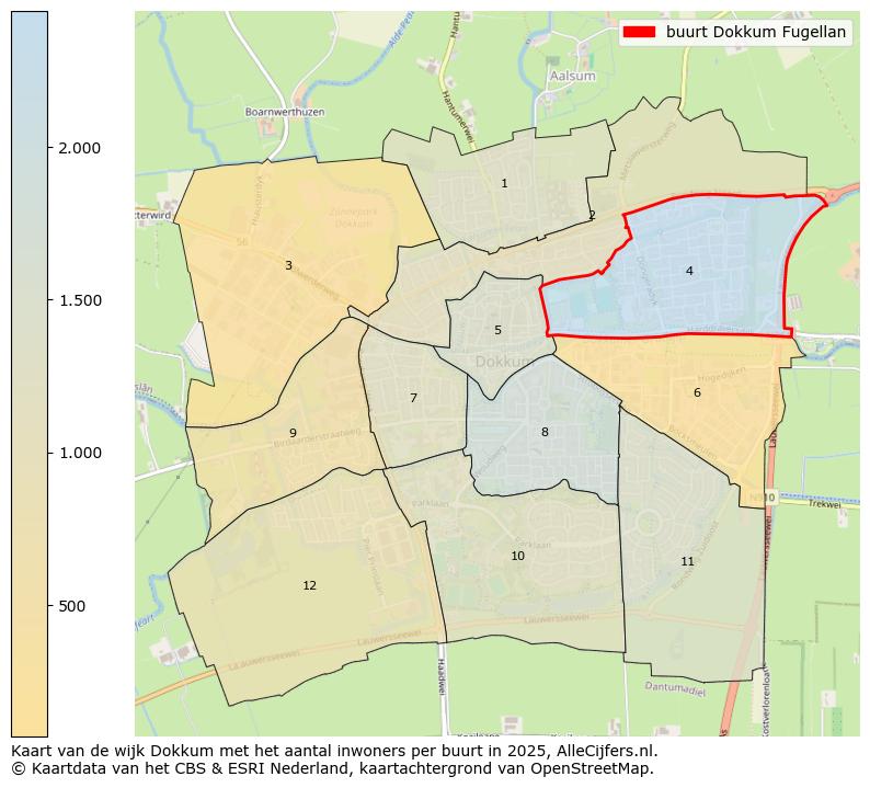 Afbeelding van de buurt Dokkum Fugellan op de kaart.