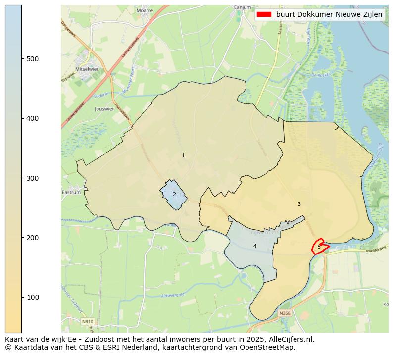 Afbeelding van de buurt Dokkumer Nieuwe Zijlen op de kaart.