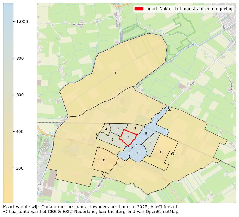 Afbeelding van de buurt Dokter Lohmanstraat en omgeving op de kaart.