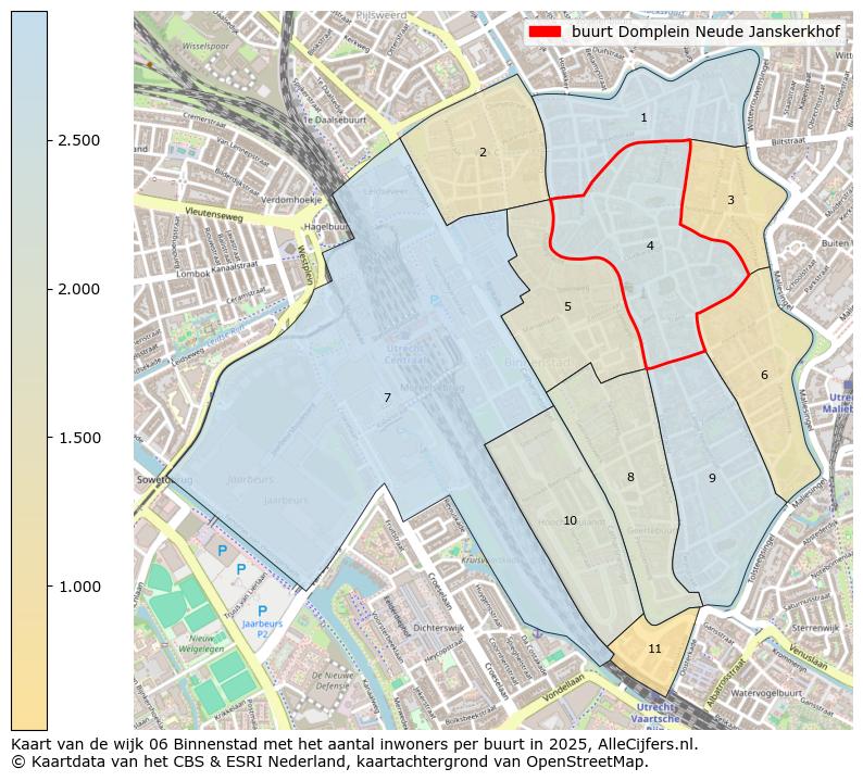 Afbeelding van de buurt Domplein Neude Janskerkhof op de kaart.