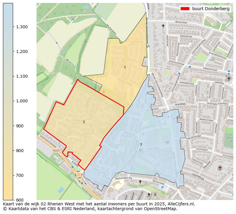 Afbeelding van de buurt Donderberg op de kaart.