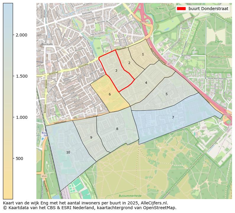 Afbeelding van de buurt Donderstraat op de kaart.
