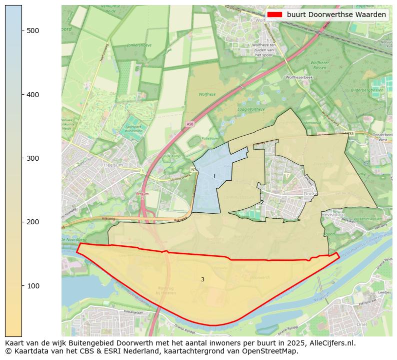 Afbeelding van de buurt Doorwerthse Waarden op de kaart.