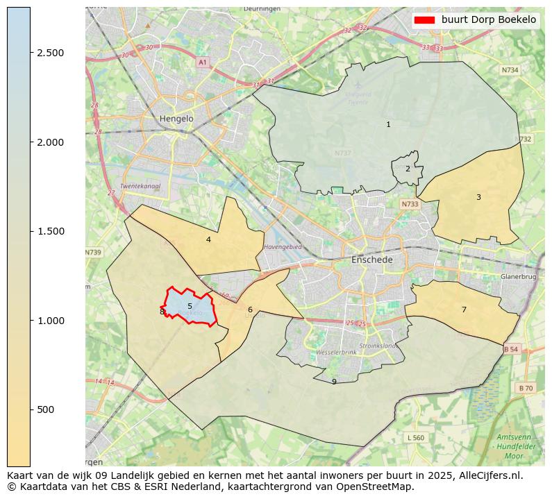 Afbeelding van de buurt Dorp Boekelo op de kaart.