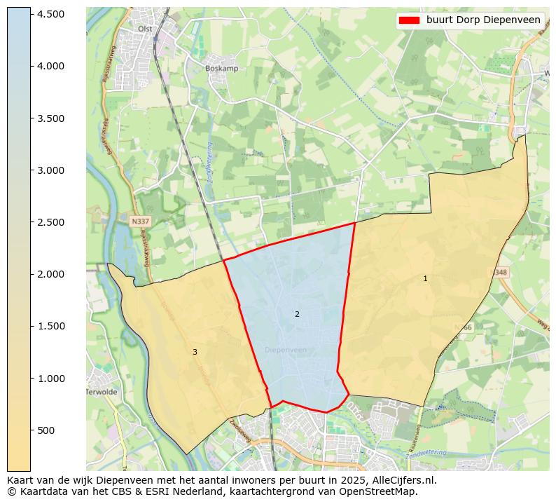 Afbeelding van de buurt Dorp Diepenveen op de kaart.