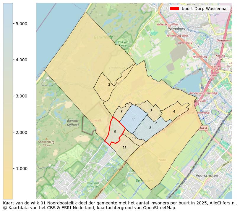 Afbeelding van de buurt Dorp Wassenaar op de kaart.