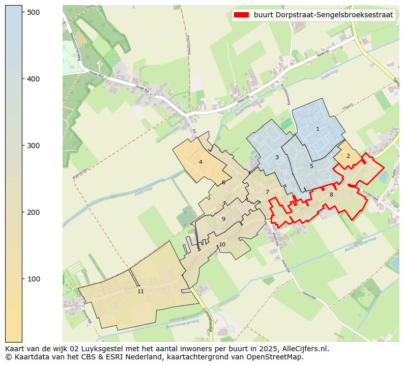 Afbeelding van de buurt Dorpstraat-Sengelsbroeksestraat op de kaart.