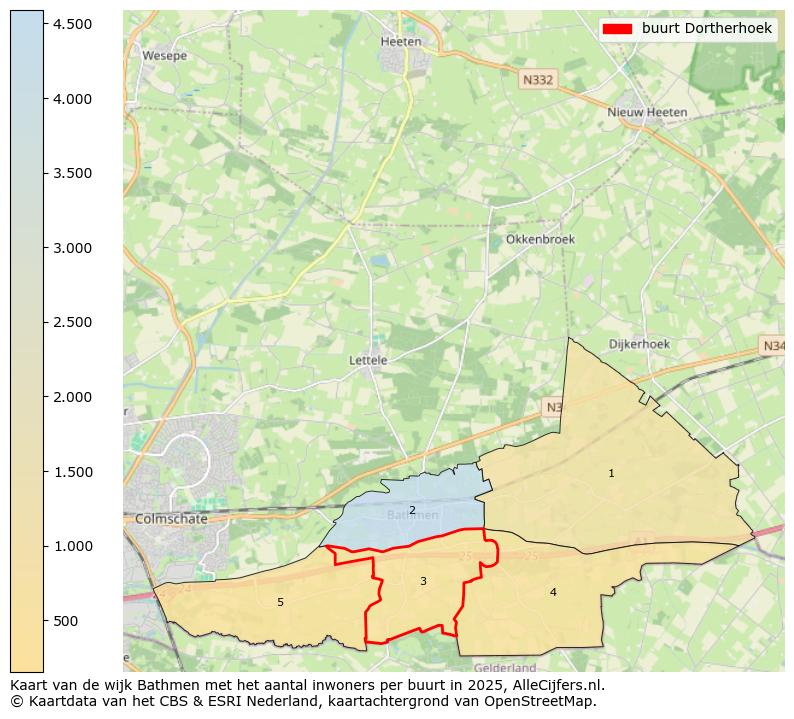 Afbeelding van de buurt Dortherhoek op de kaart.