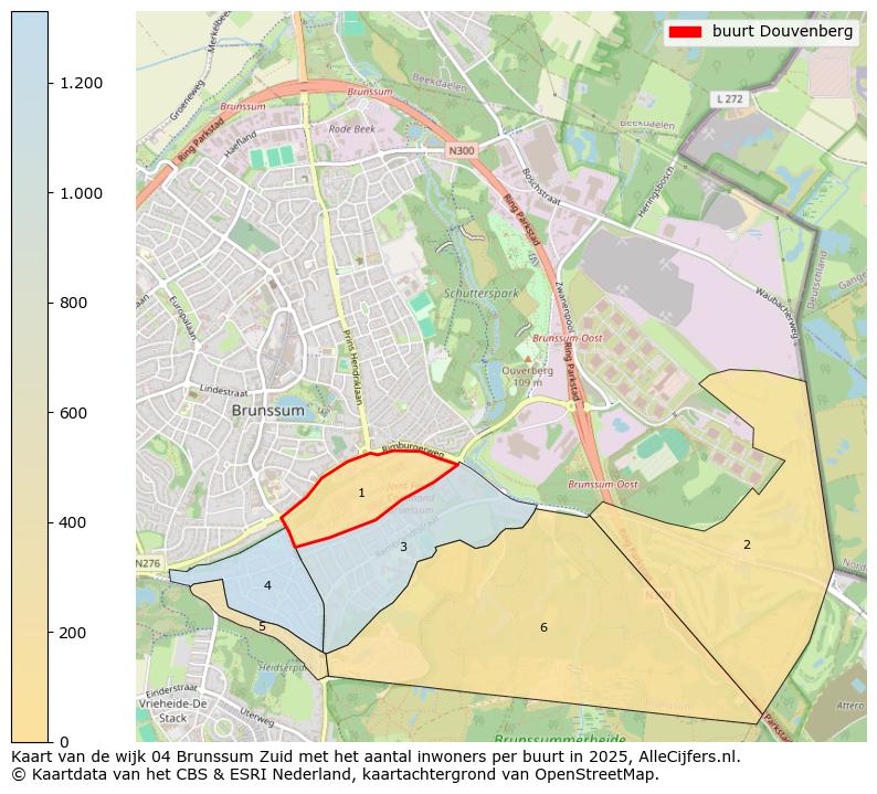 Afbeelding van de buurt Douvenberg op de kaart.