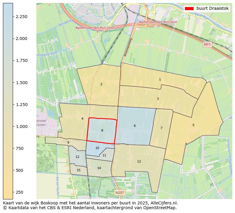 Afbeelding van de buurt Draaistok op de kaart.