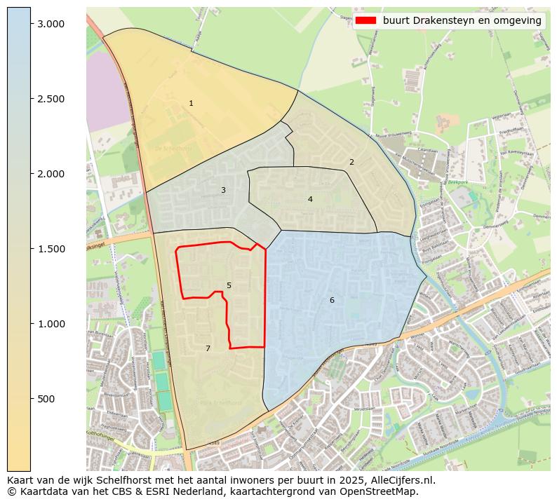 Afbeelding van de buurt Drakensteyn en omgeving op de kaart.