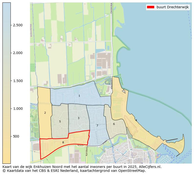 Afbeelding van de buurt Drechterwijk op de kaart.