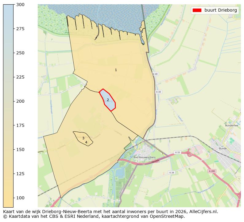 Afbeelding van de buurt Drieborg op de kaart.