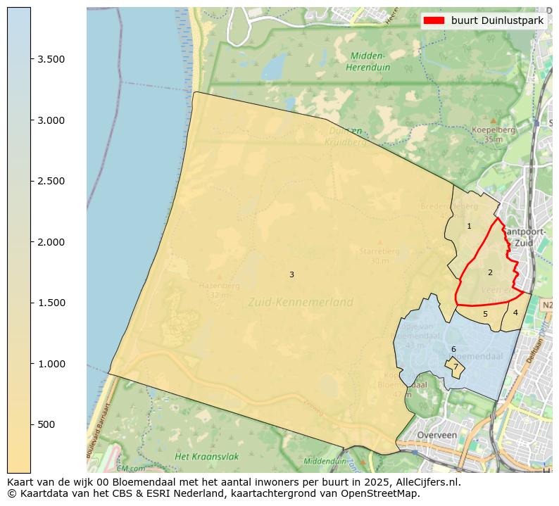 Afbeelding van de buurt Duinlustpark op de kaart.