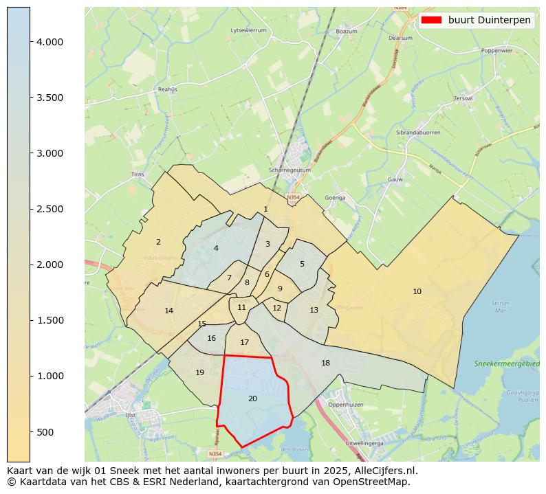 Afbeelding van de buurt Duinterpen op de kaart.