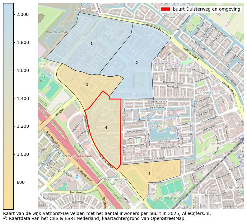 Afbeelding van de buurt Duisterweg en omgeving op de kaart.
