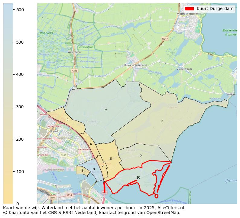 Afbeelding van de buurt Durgerdam op de kaart.