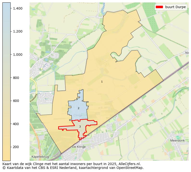 Afbeelding van de buurt Durpe op de kaart.
