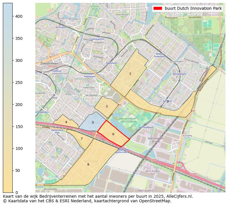 Afbeelding van de buurt Dutch Innovation Park op de kaart.