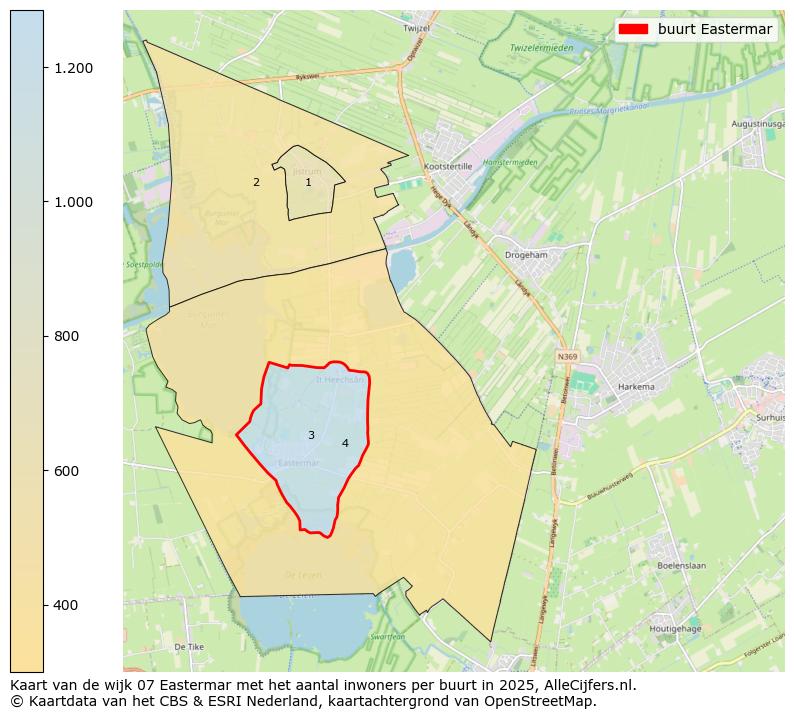 Afbeelding van de buurt Eastermar op de kaart.