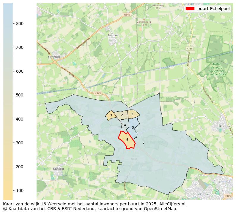 Afbeelding van de buurt Echelpoel op de kaart.