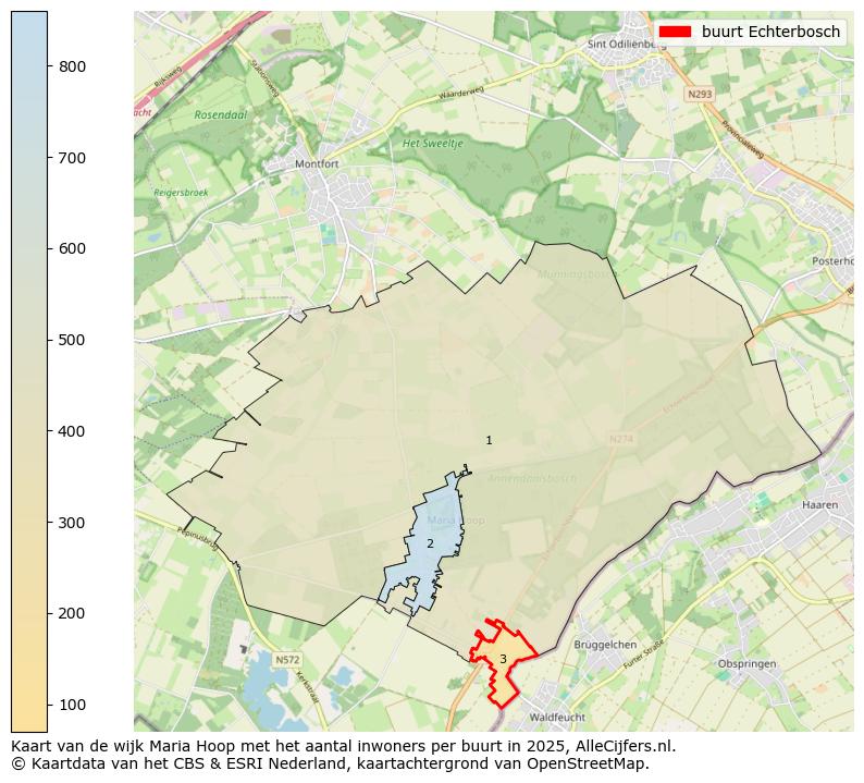 Afbeelding van de buurt Echterbosch op de kaart.