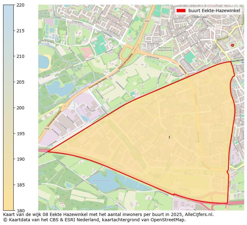 Afbeelding van de buurt Eekte-Hazewinkel op de kaart.