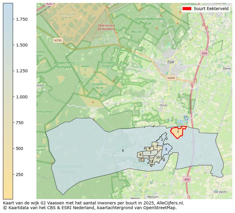 Afbeelding van de buurt Eekterveld op de kaart.