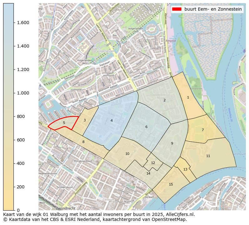 Afbeelding van de buurt Eem- en Zonnestein op de kaart.