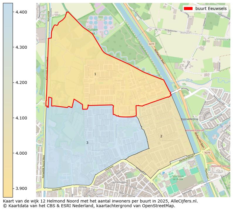 Afbeelding van de buurt Eeuwsels op de kaart.