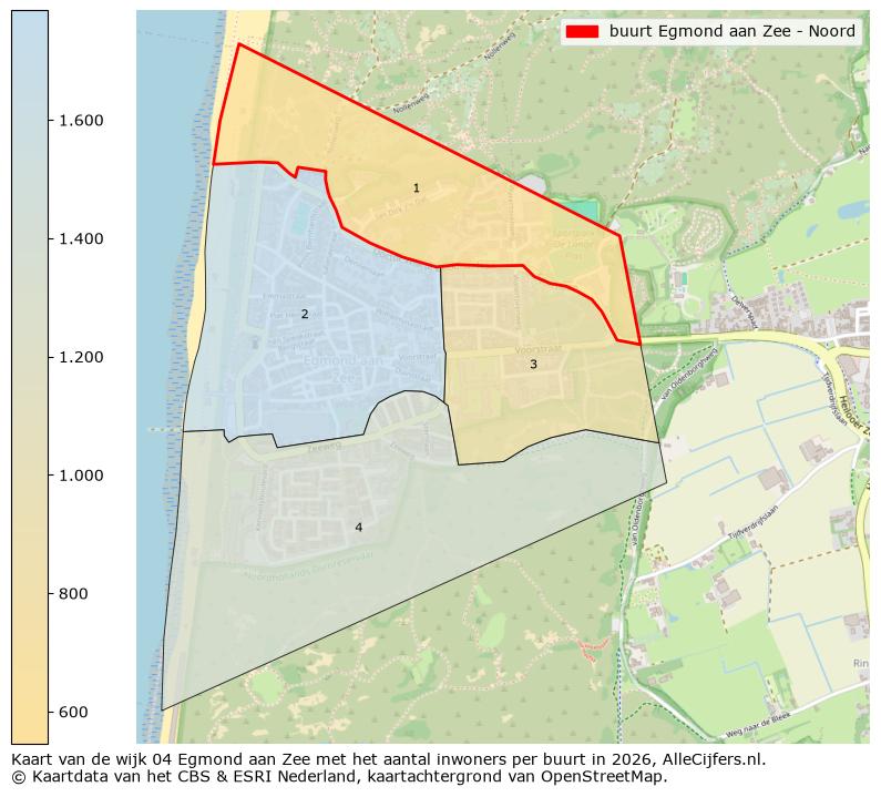 Afbeelding van de buurt Egmond aan Zee - Noord op de kaart.