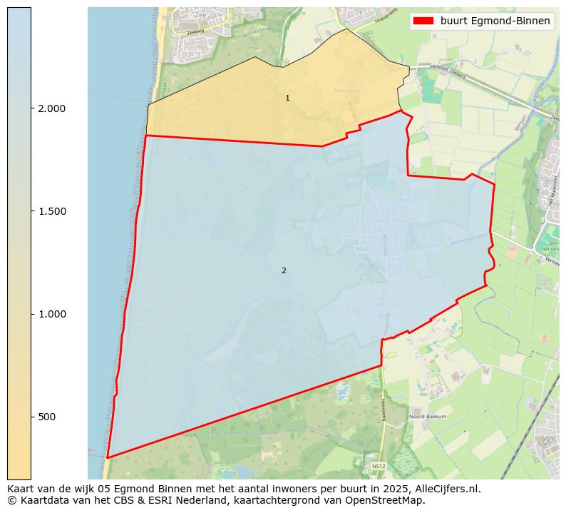 Afbeelding van de buurt Egmond-Binnen op de kaart.