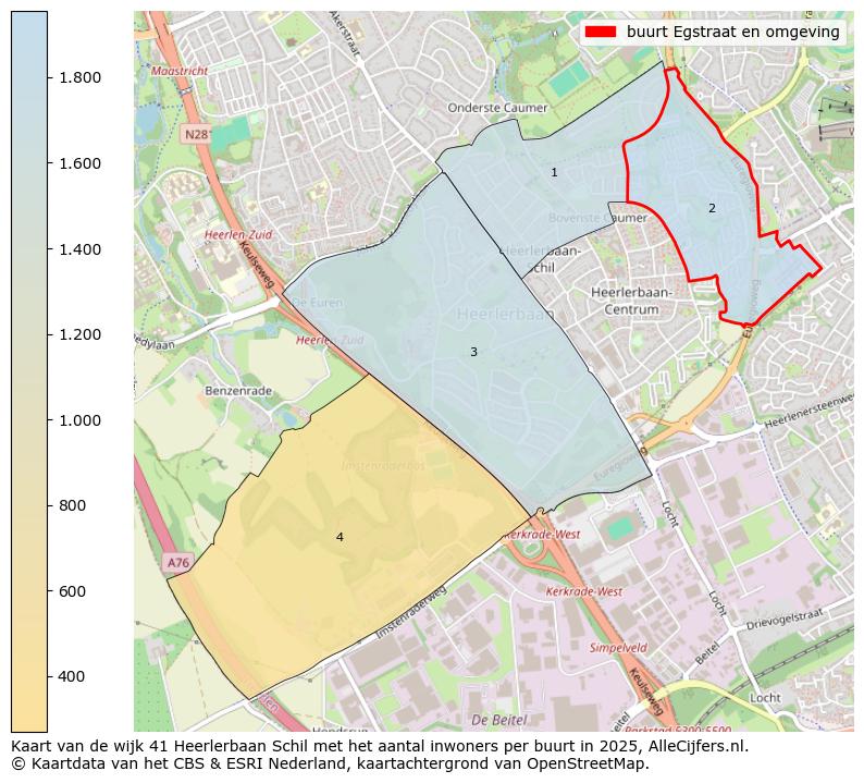 Afbeelding van de buurt Egstraat en omgeving op de kaart.