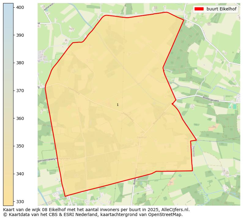 Afbeelding van de buurt Eikelhof op de kaart.