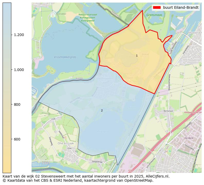 Afbeelding van de buurt Eiland-Brandt op de kaart.