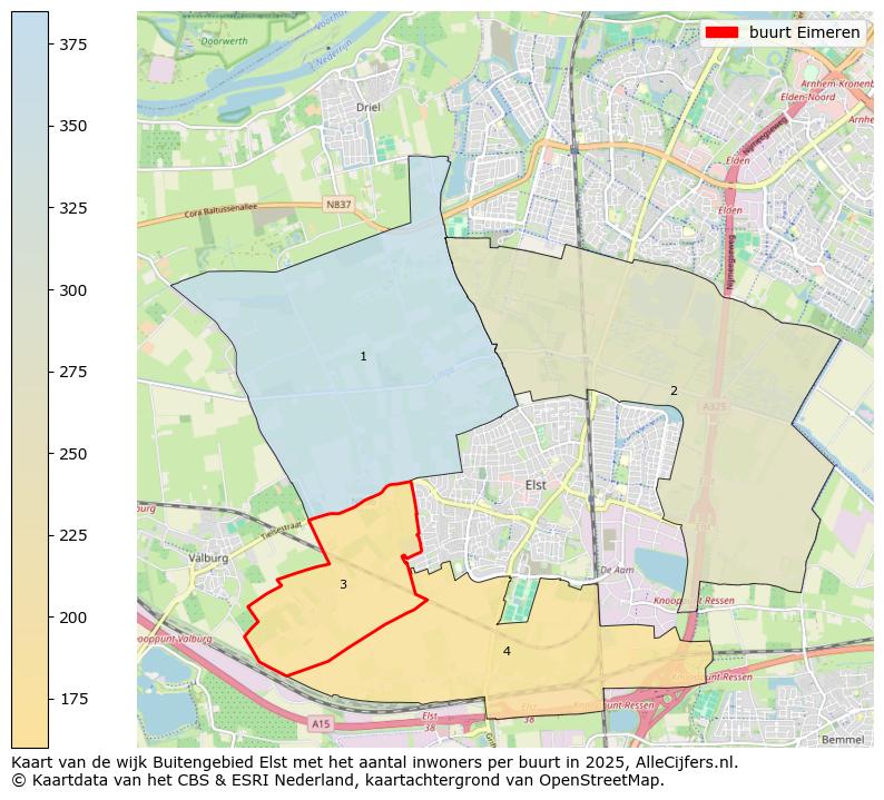 Afbeelding van de buurt Eimeren op de kaart.