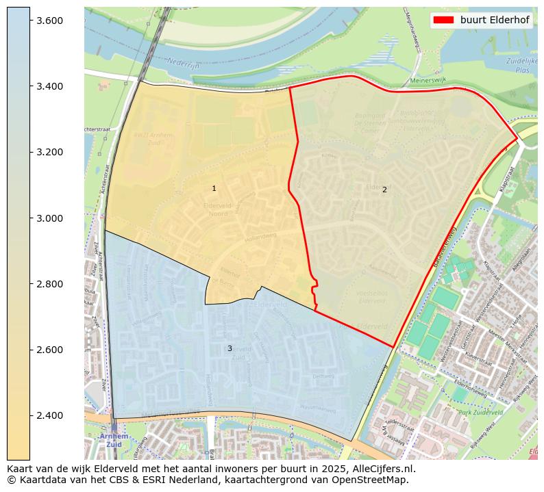 Afbeelding van de buurt Elderhof op de kaart.