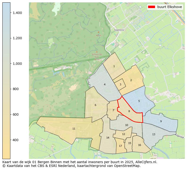 Afbeelding van de buurt Elkshove op de kaart.