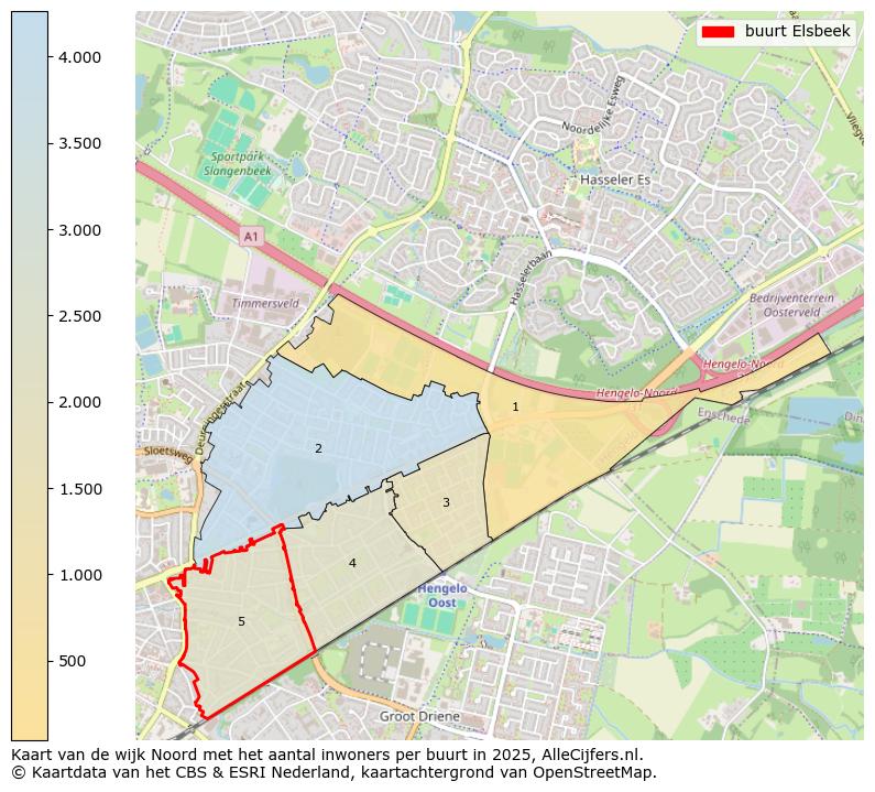 Afbeelding van de buurt Elsbeek op de kaart.