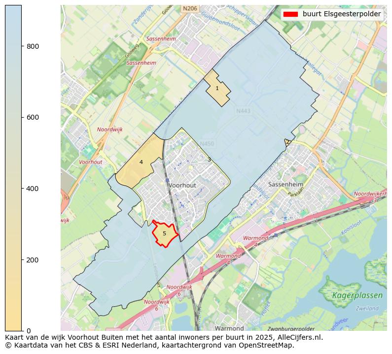 Afbeelding van de buurt Elsgeesterpolder op de kaart.