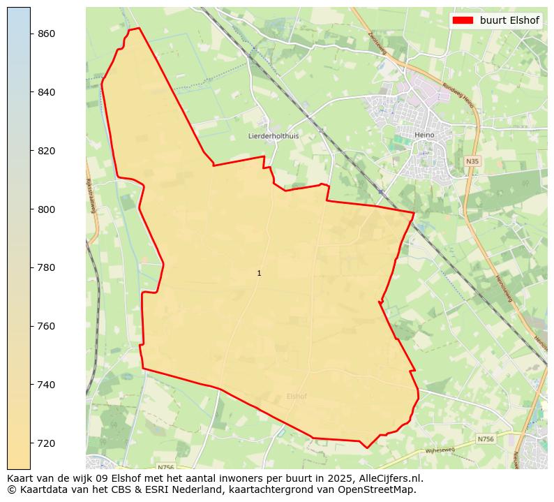 Afbeelding van de buurt Elshof op de kaart.