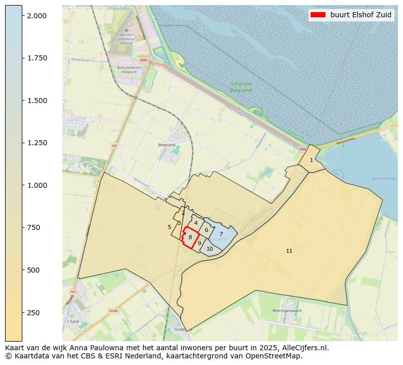 Afbeelding van de buurt Elshof Zuid op de kaart.