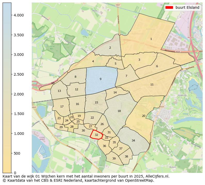Afbeelding van de buurt Elsland op de kaart.