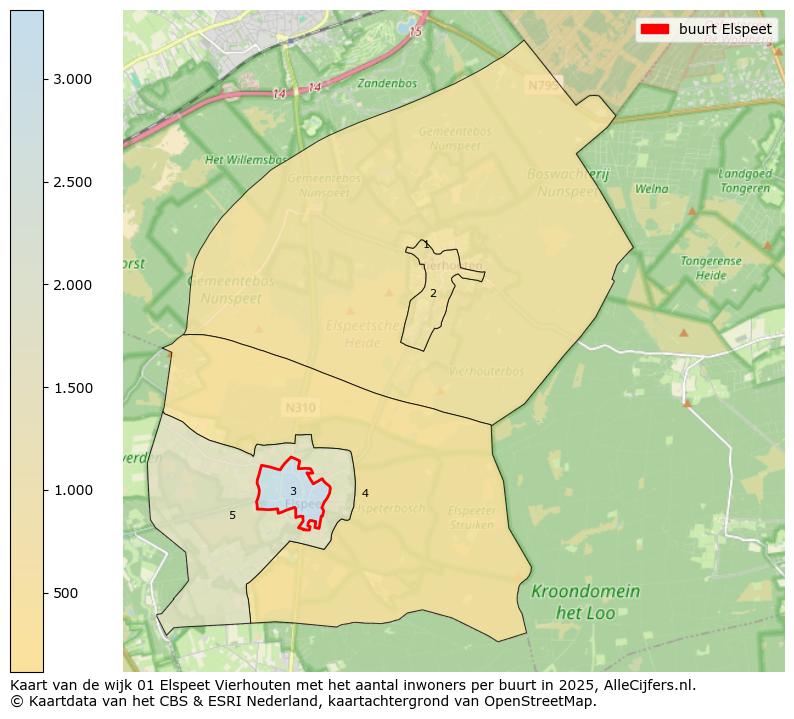 Afbeelding van de buurt Elspeet op de kaart.