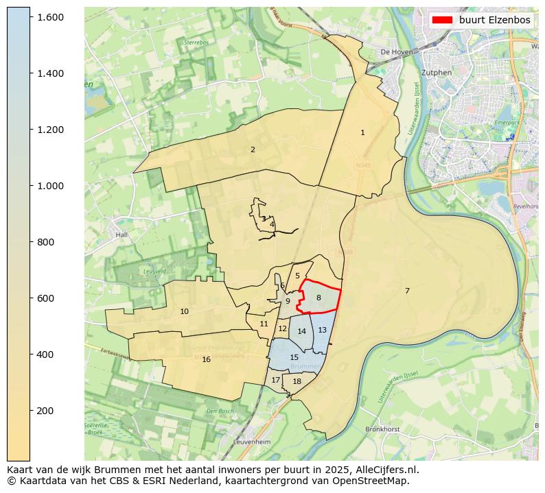 Afbeelding van de buurt Elzenbos op de kaart.