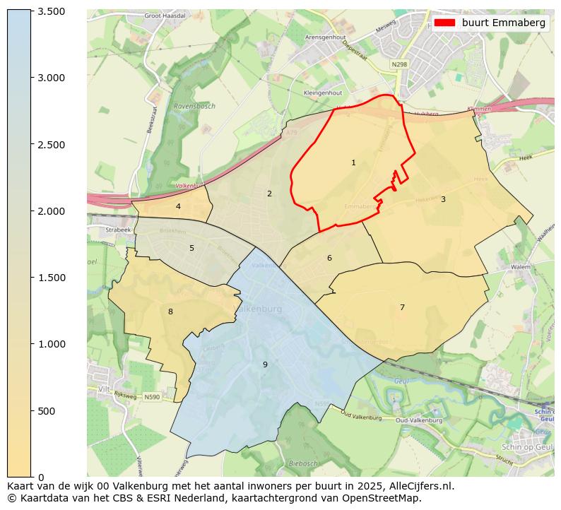 Afbeelding van de buurt Emmaberg op de kaart.