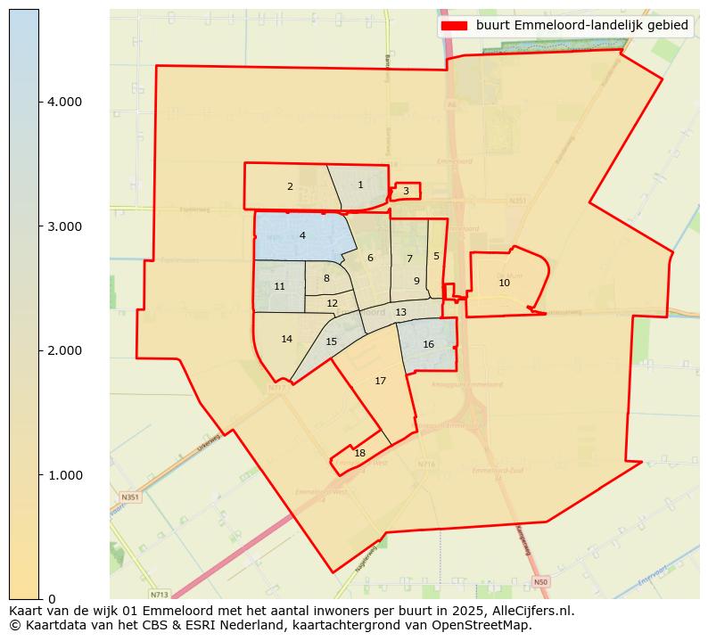 Afbeelding van de buurt Emmeloord-landelijk gebied op de kaart.