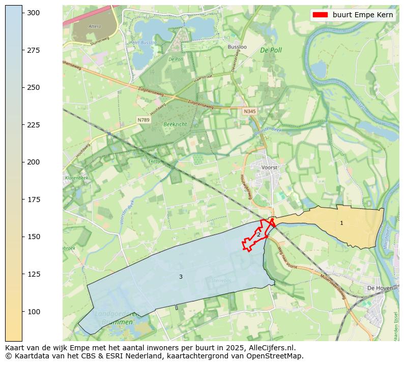 Afbeelding van de buurt Empe Kern op de kaart.